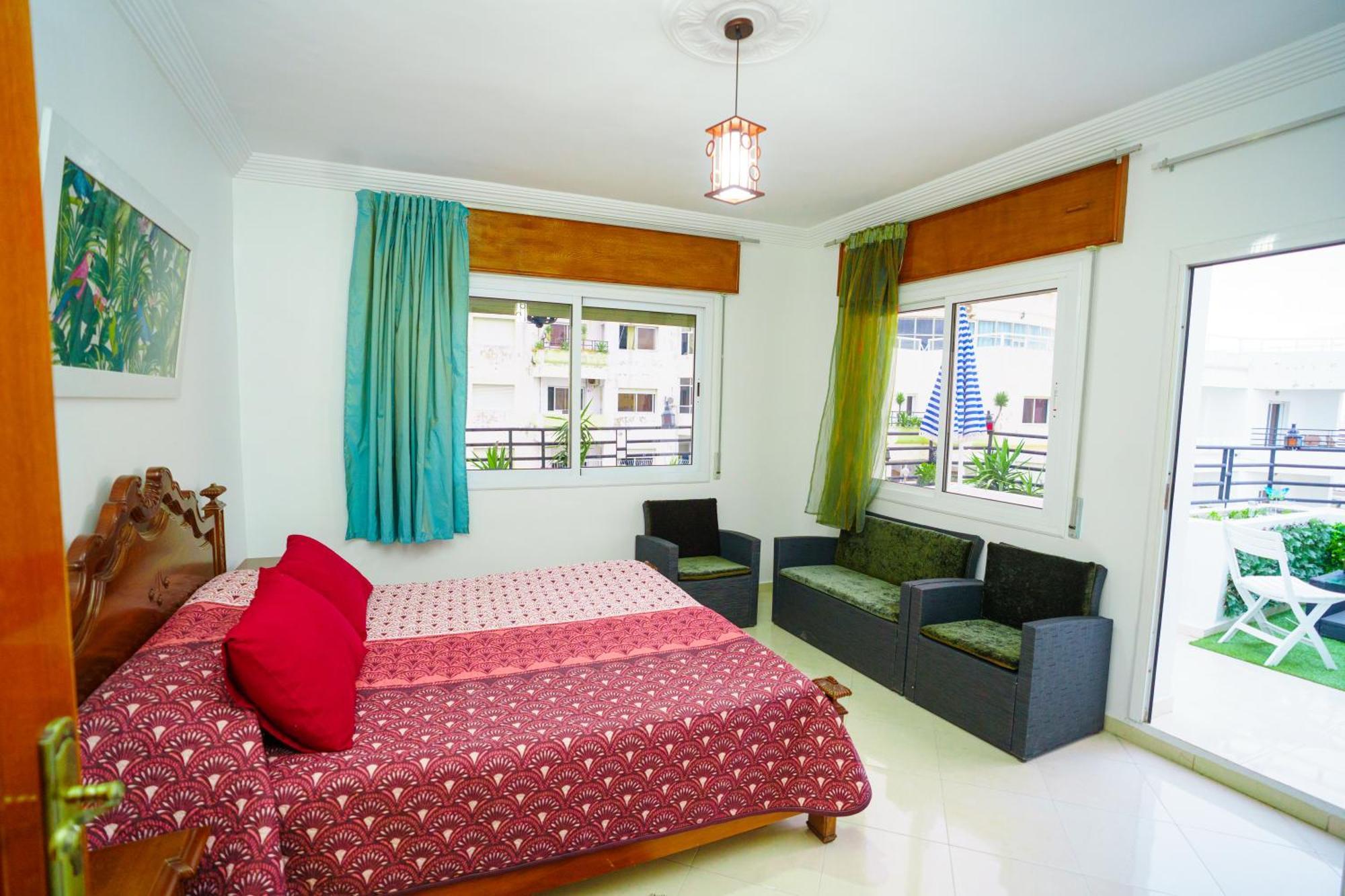 Bright Apartment With Sea View, Few Steps Away From The Tgv Танжер Экстерьер фото