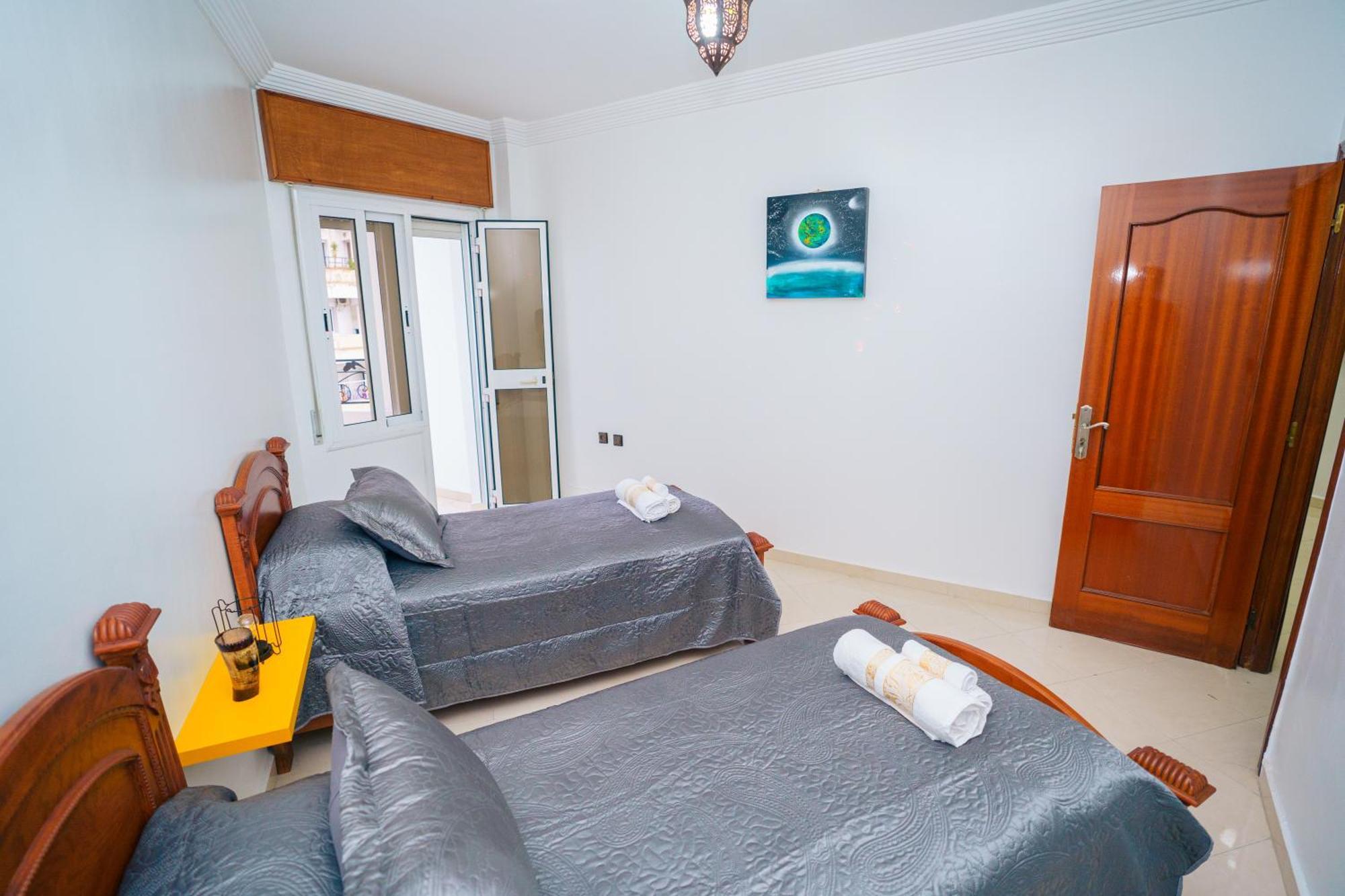 Bright Apartment With Sea View, Few Steps Away From The Tgv Танжер Экстерьер фото