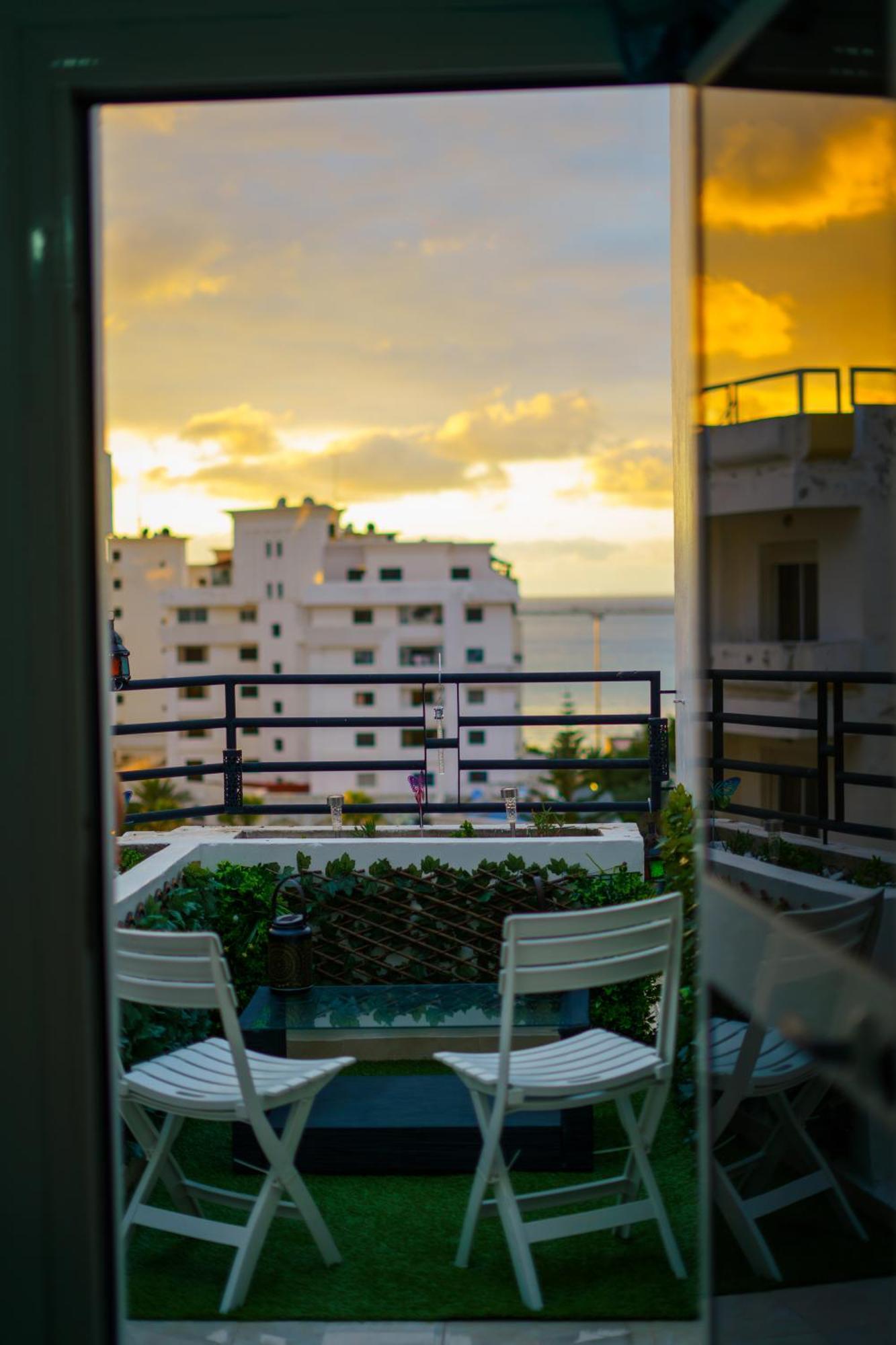 Bright Apartment With Sea View, Few Steps Away From The Tgv Танжер Экстерьер фото