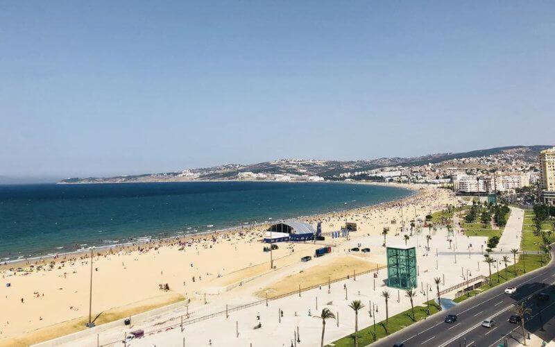 Bright Apartment With Sea View, Few Steps Away From The Tgv Танжер Экстерьер фото